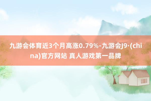 九游会体育近3个月高涨0.79%-九游会J9·(china)官方网站 真人游戏第一品牌