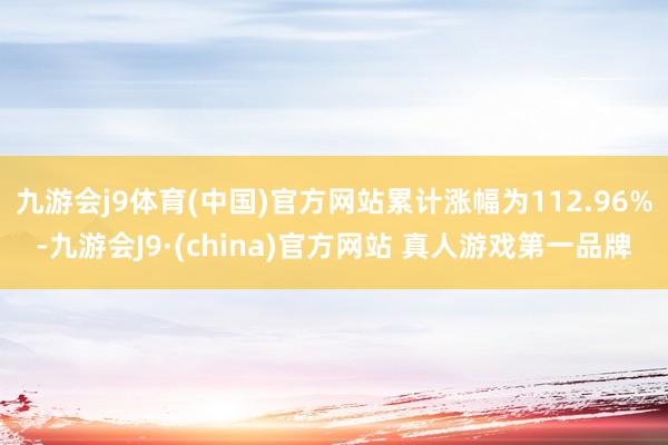 九游会j9体育(中国)官方网站累计涨幅为112.96%-九游会J9·(china)官方网站 真人游戏第一品牌